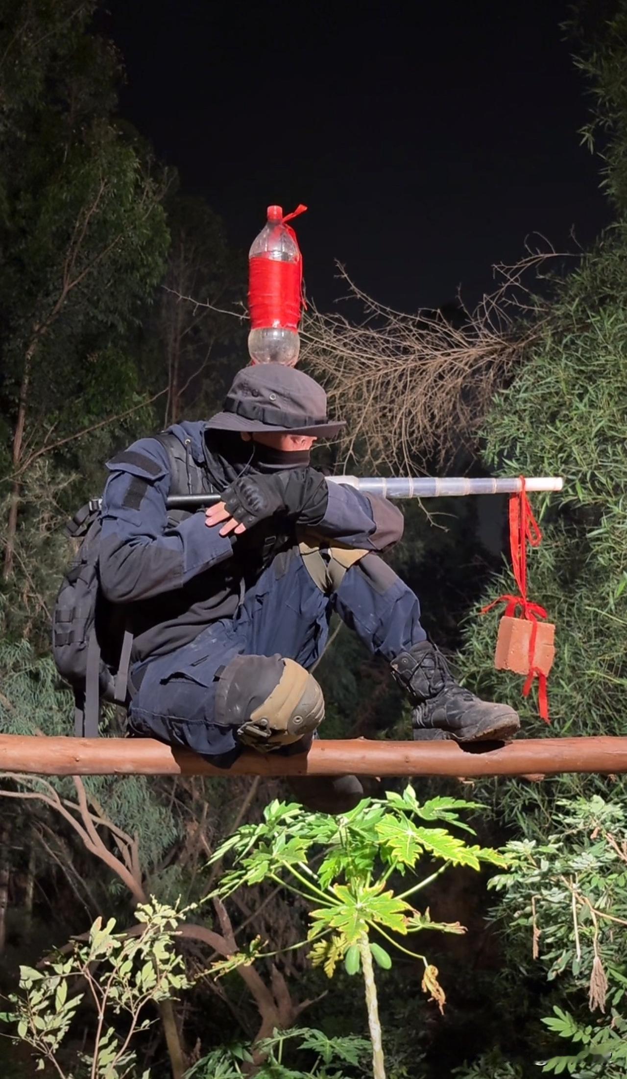 退伍不褪色，坚持训练，时刻准备着退伍老兵