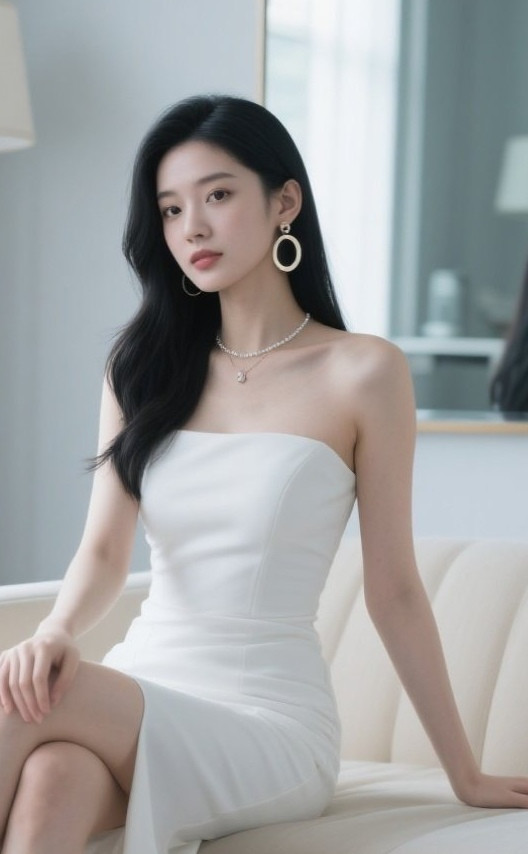 御姐端坐尽显高贵气质写真