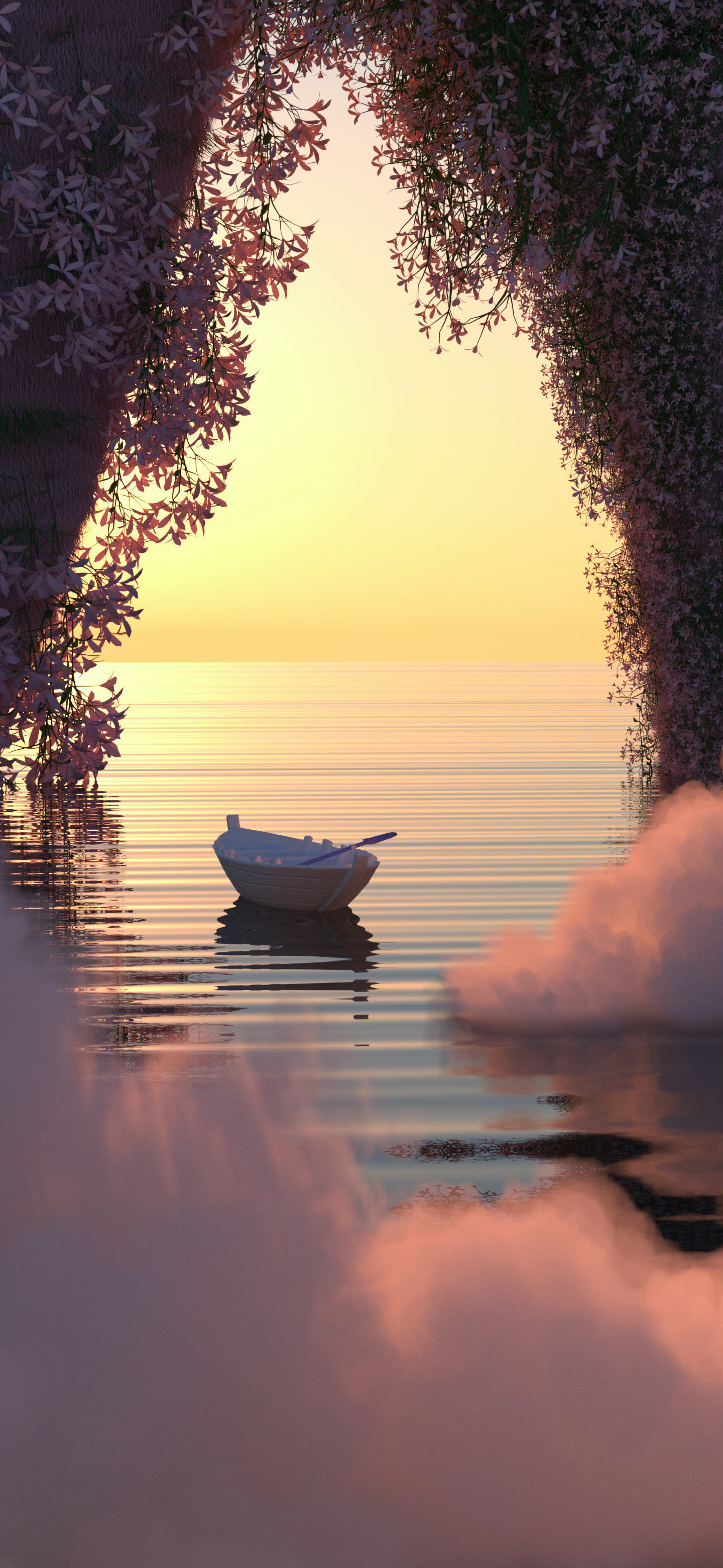 小伙伴们早～睡了个懒觉，舒坦风景壁纸