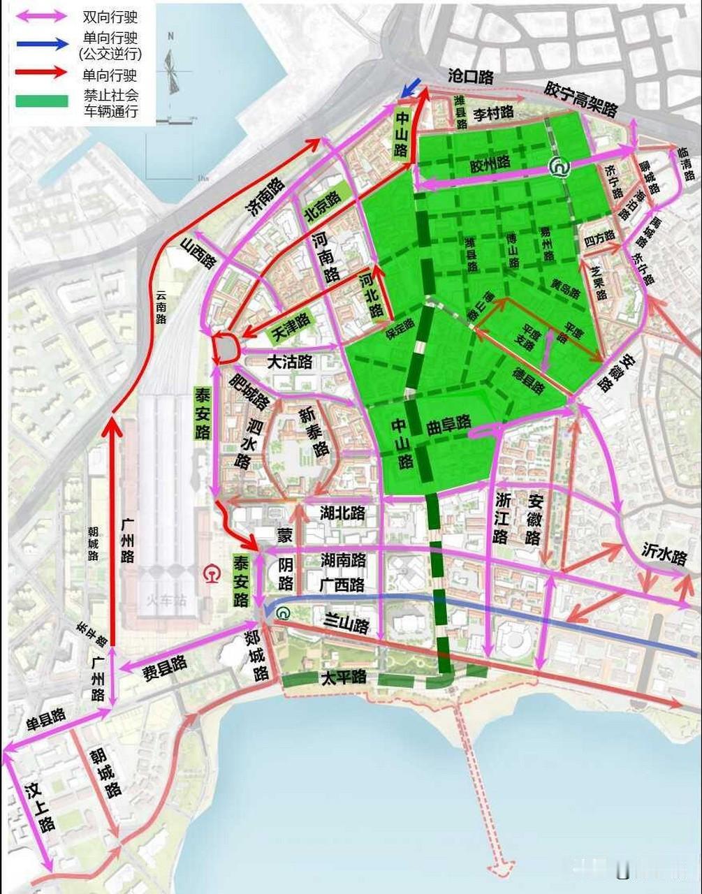 山东不少城市的道路命名极具巧思，不只是简单的方位标识，更暗藏城市的历史底蕴、地理