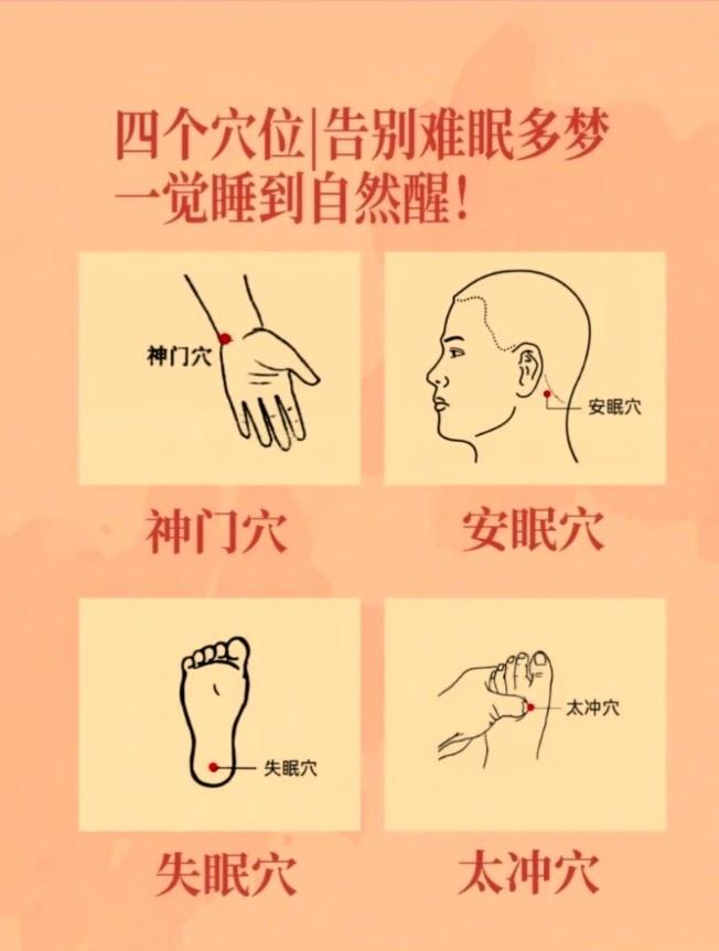 这4个简单易找的穴位，睡前按一按，或许能帮你找回安稳的休息状态。神门穴位