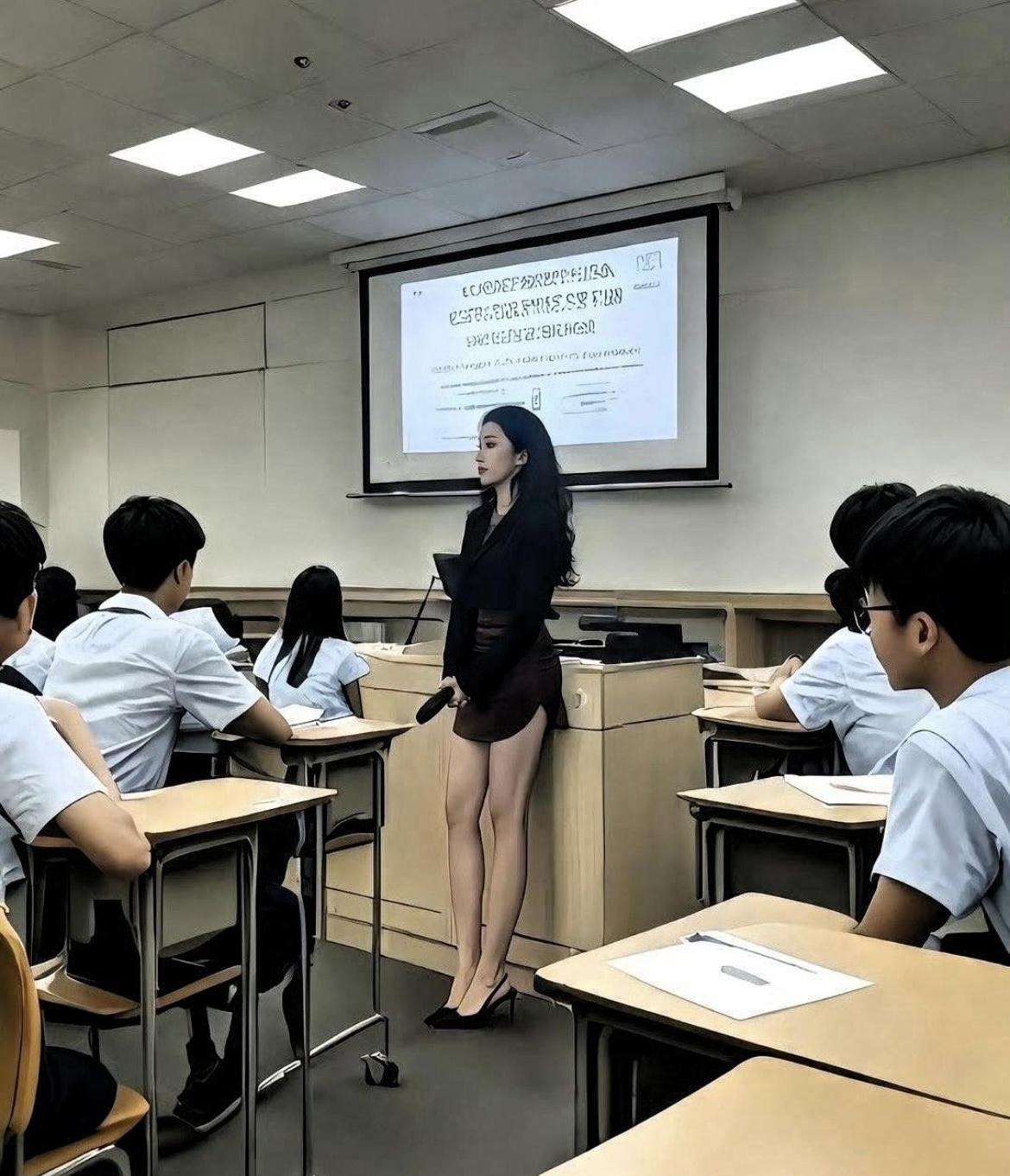 不得不说，现在的大学老师也太好看了吧😯