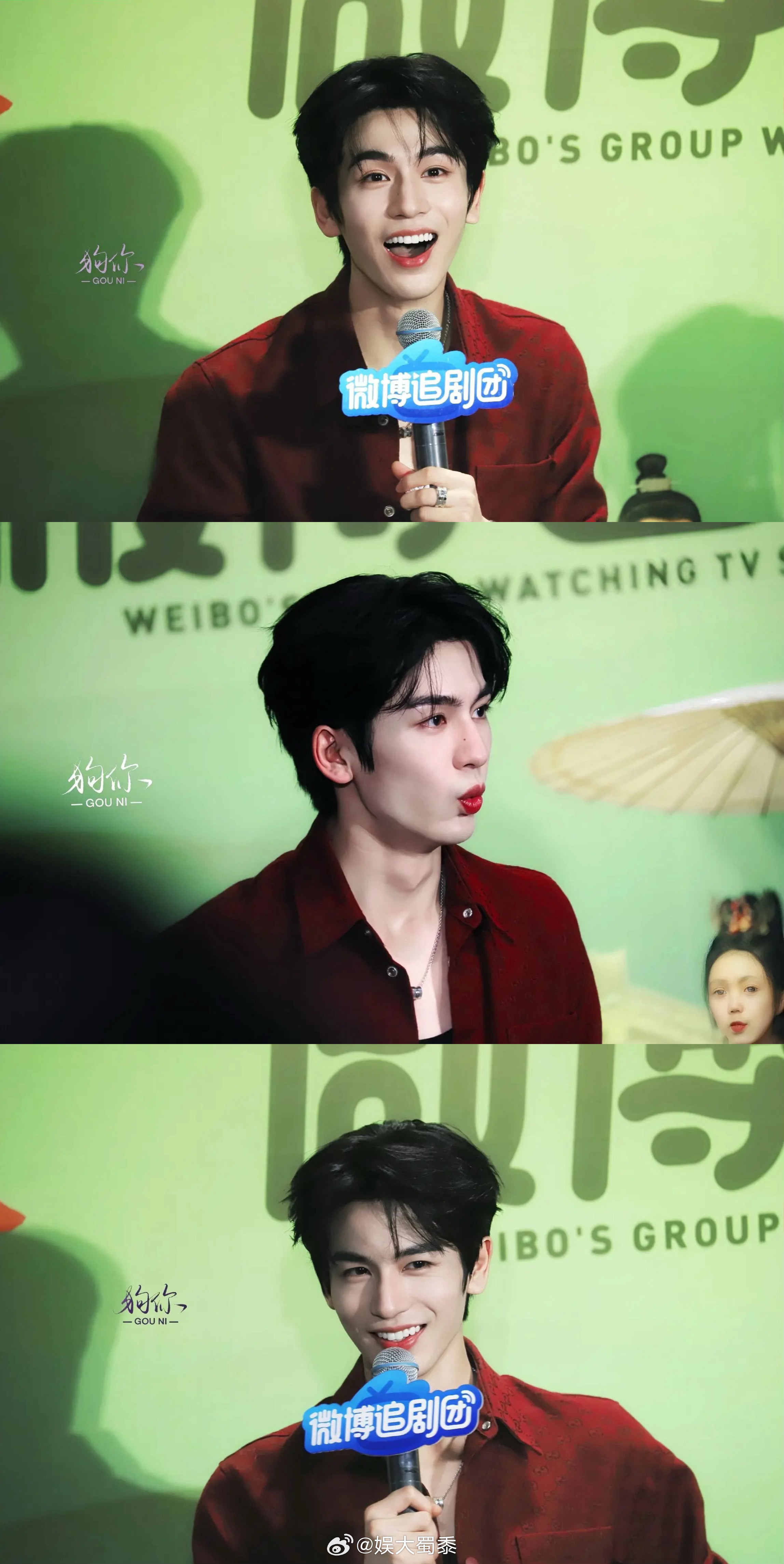 愚人节站姐团建就是好啊，疯狂存图中。。张凌赫的美貌可真是让我们赏心悦目呀～张凌赫