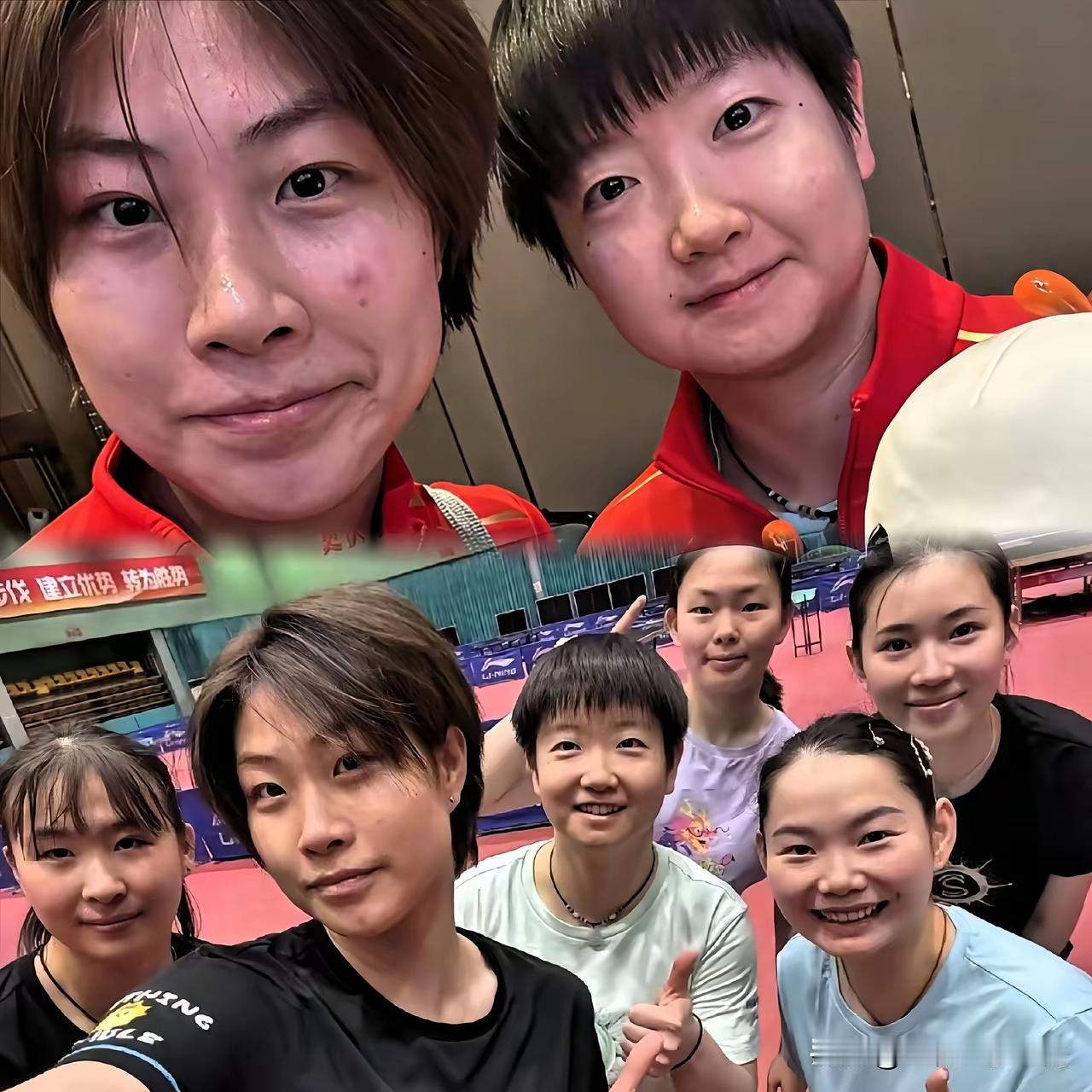 河北队大合照莎莎佳佳笑得最灿烂！河北队自拍的大合照来了，莎莎和佳佳笑得最灿烂，