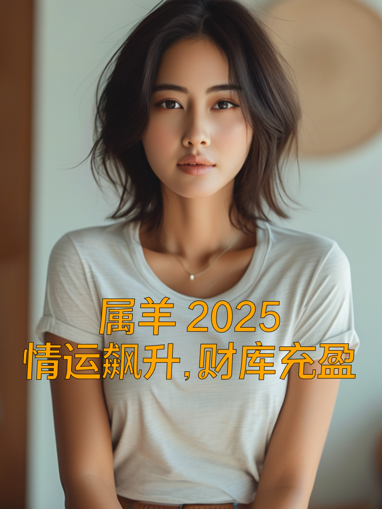 属羊2025：情运飙升，财库充盈