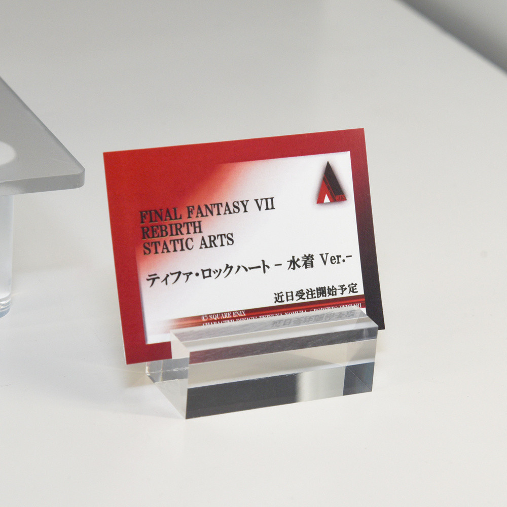 SQUAREENIX在WF2026展出了《最终幻想7重生》蒂法泳装手办，将于