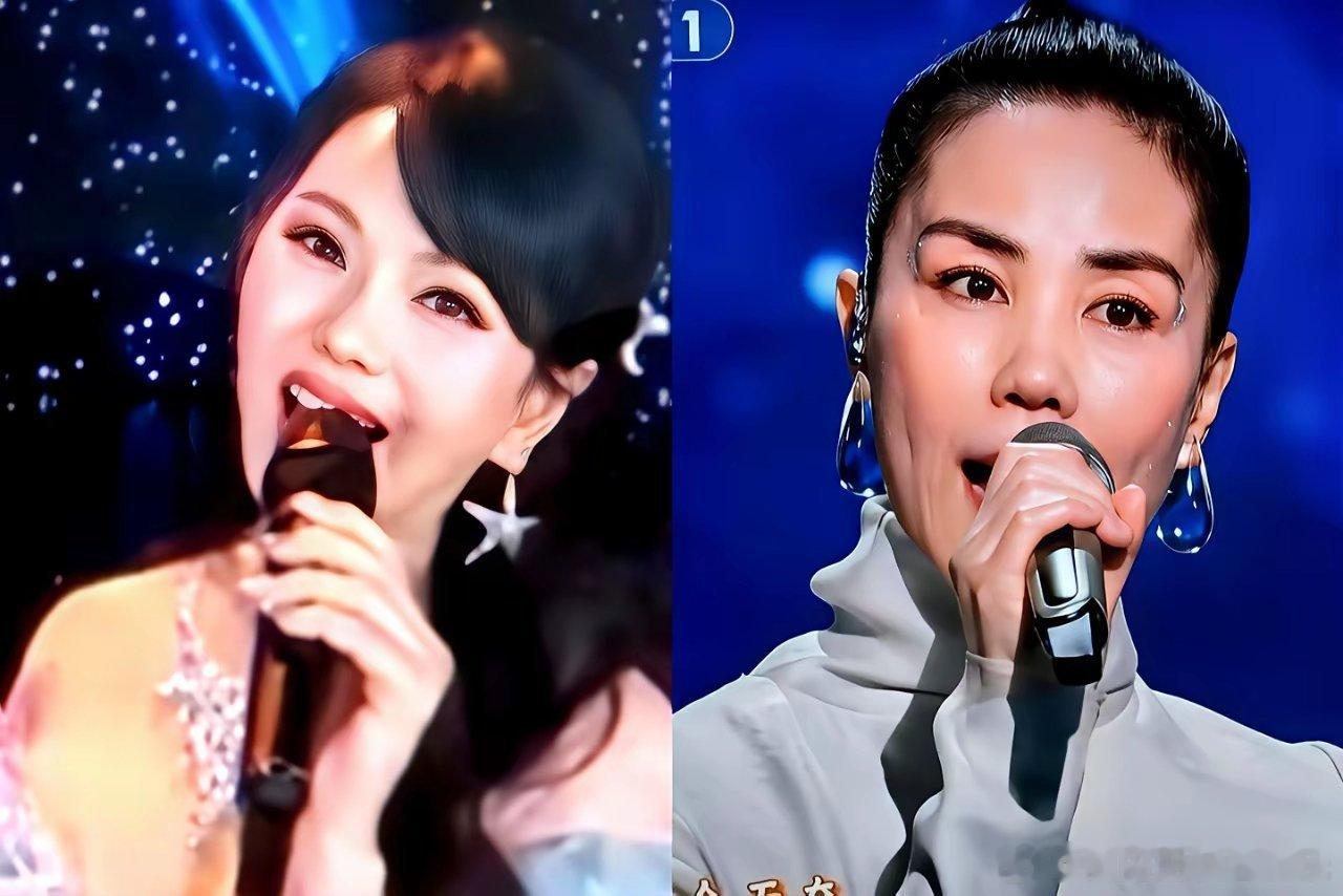 关于王菲和伊能静，得先说句直白的。两人都奔六，一个56一个57，伊能静每次上镜都