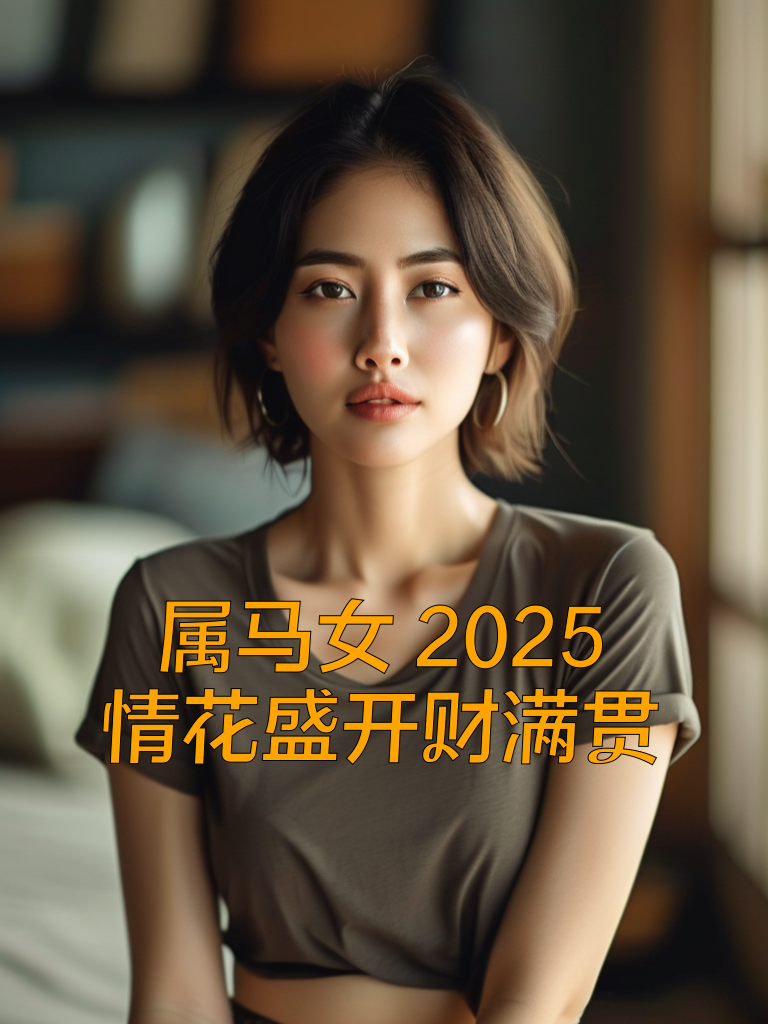 属马女2025：情花盛开财满贯