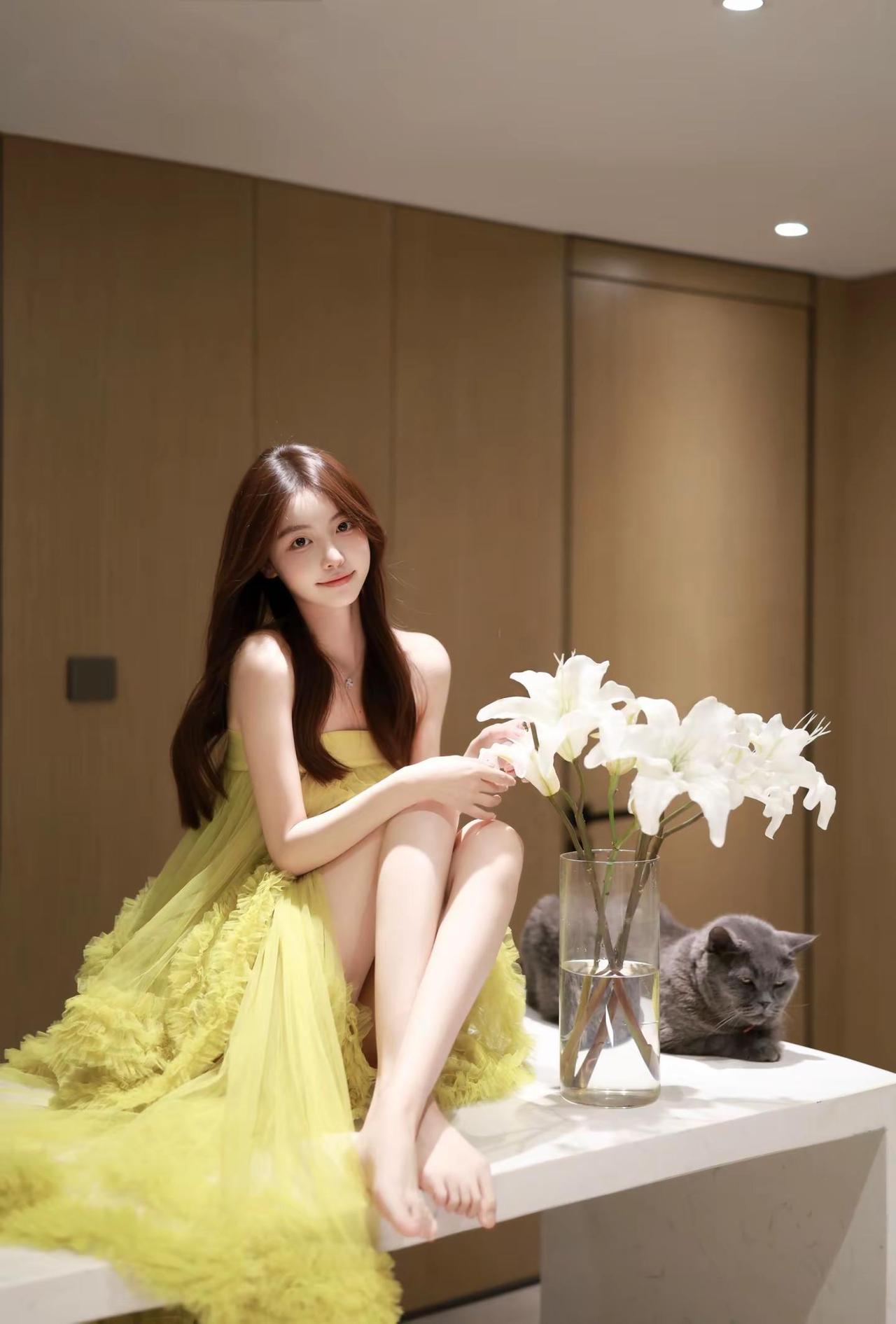 这条朋友圈屏蔽了凡人💖。少女写真清纯甜美