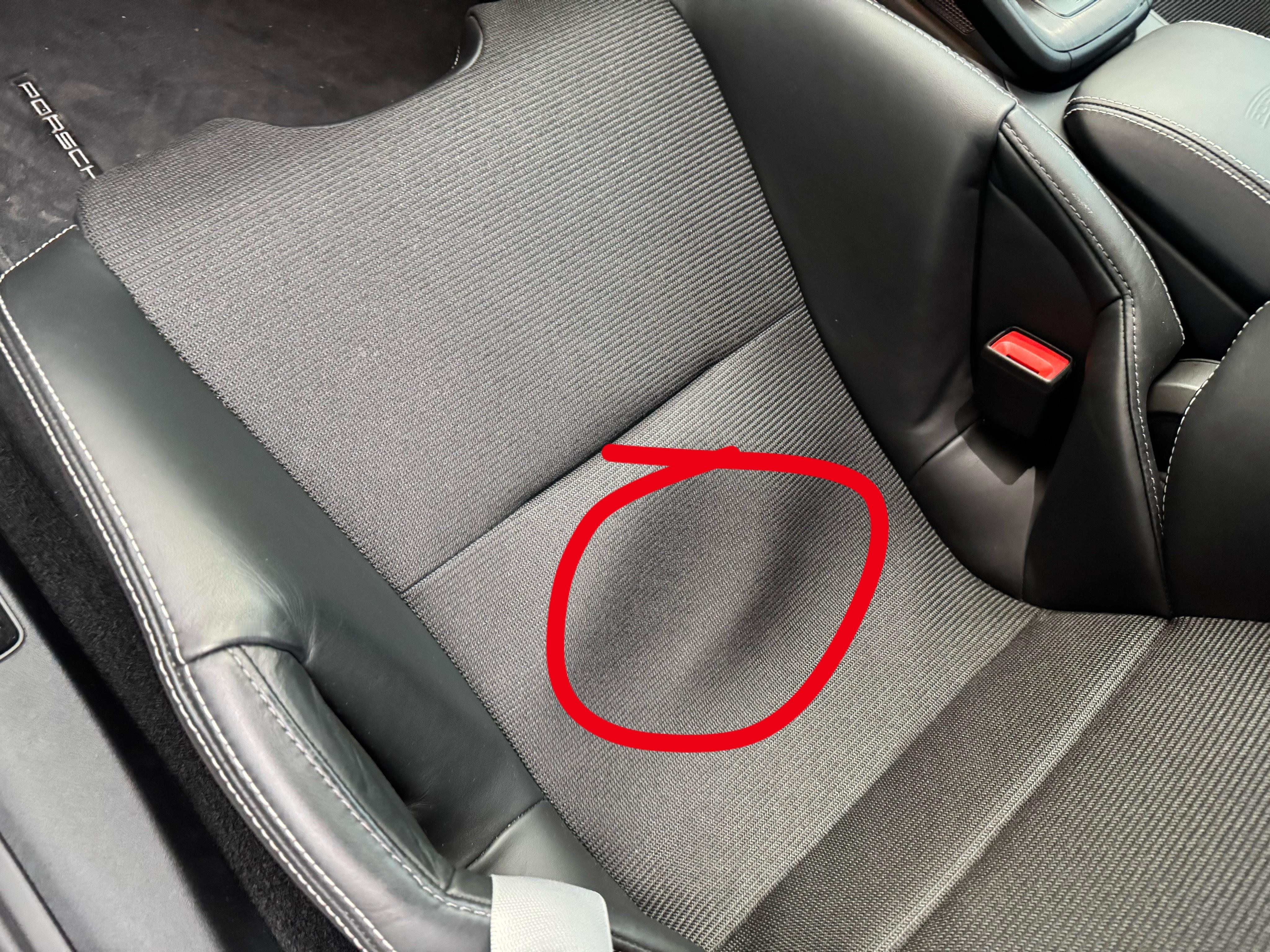 像我这种强迫症人、完全受不了才买来的车、才开1000多公里座椅就皱了这可是花钱