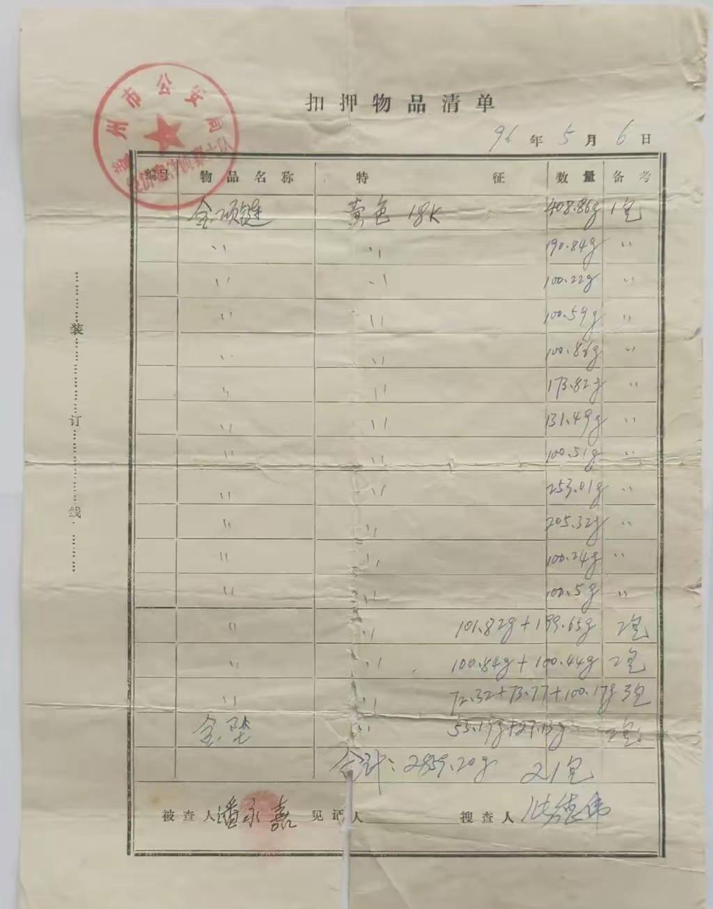 辽宁一男子30年前被扣押2859.2克黄金申请退赔！当地相关部门：已过索赔期限，