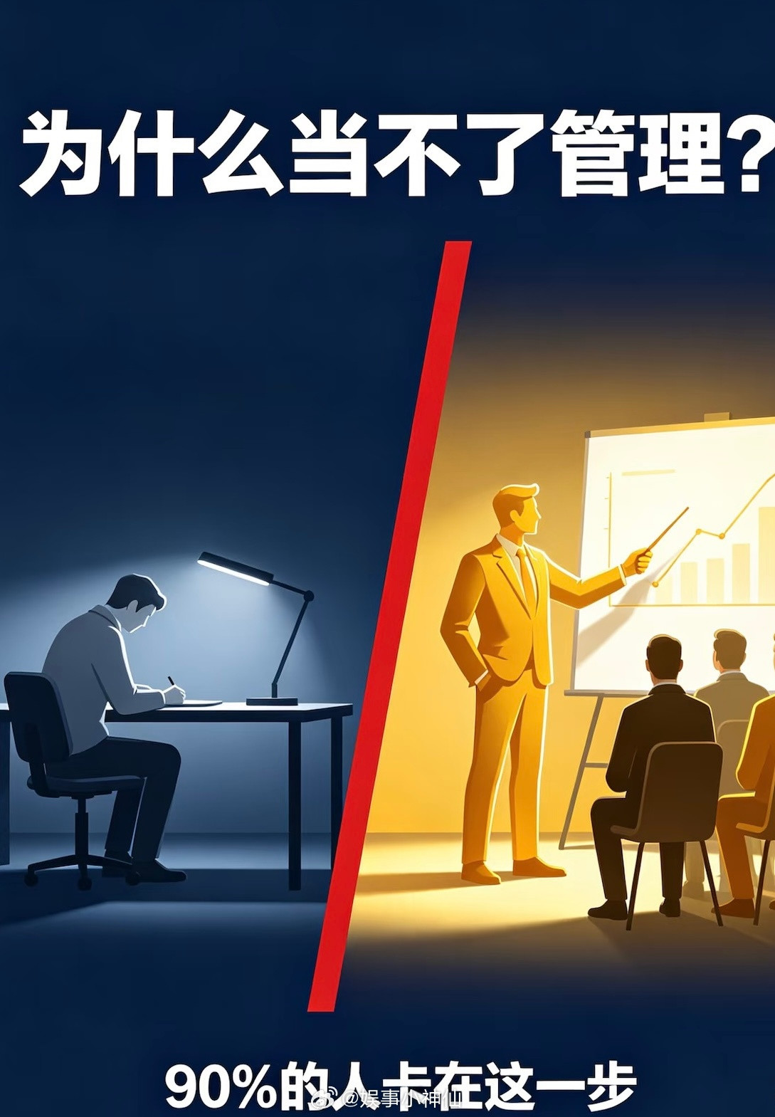 当你意识到自己无法升职时有些人能力不如你，但他当了你领导。不是他比你强。是他的思