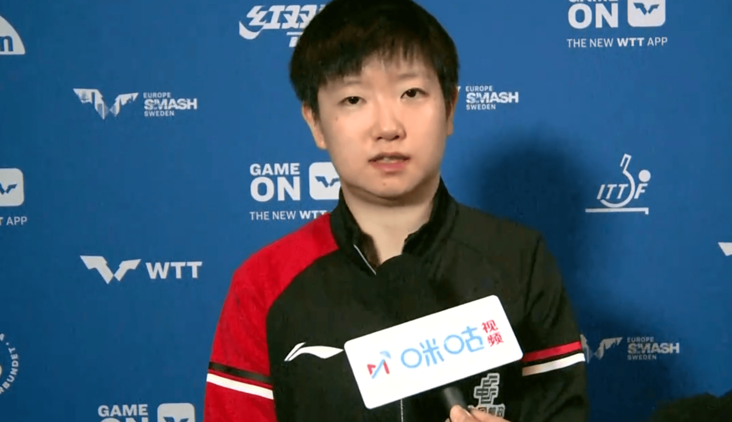 孙颖莎: 和曼昱配合得越来越好, 接下来也会全力以赴去拼