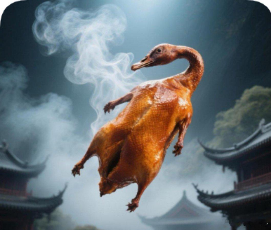 中国商人做了只烤鸭，卖给美国商人5美元。美国商人觉得好吃，打电话要下单100万只