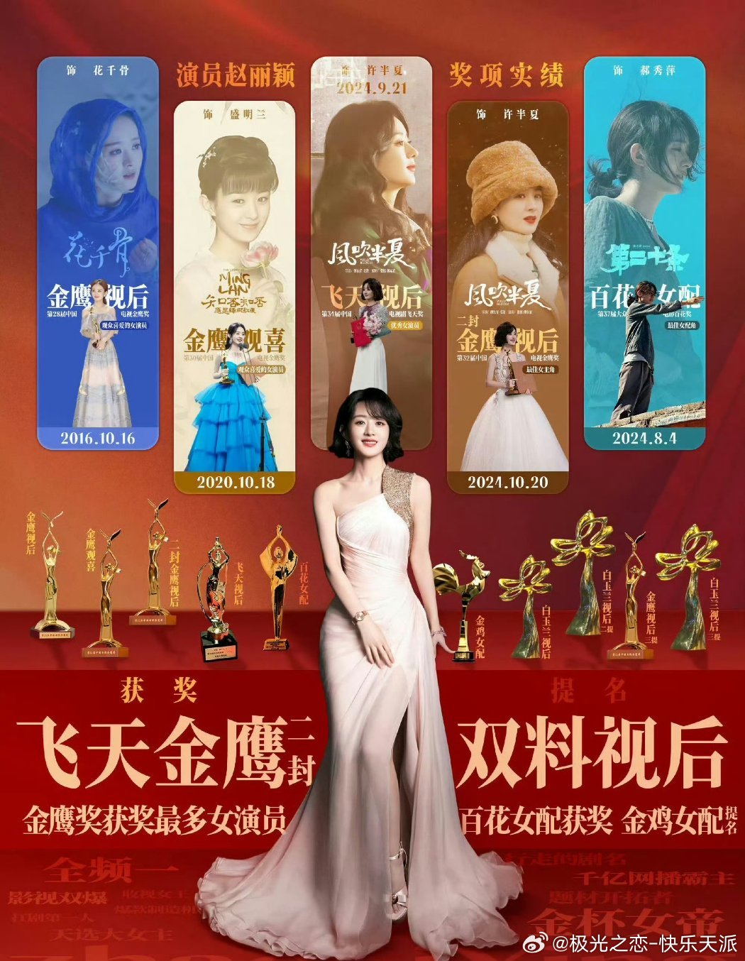 知道赵丽颖很厉害了，不要羡慕。​​​