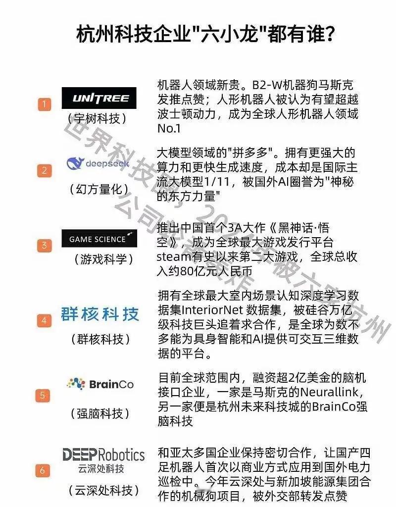 杭州跻身世界一线城市的底气：杭州六小龙有多牛？最近一个名词火了，那就是“杭州