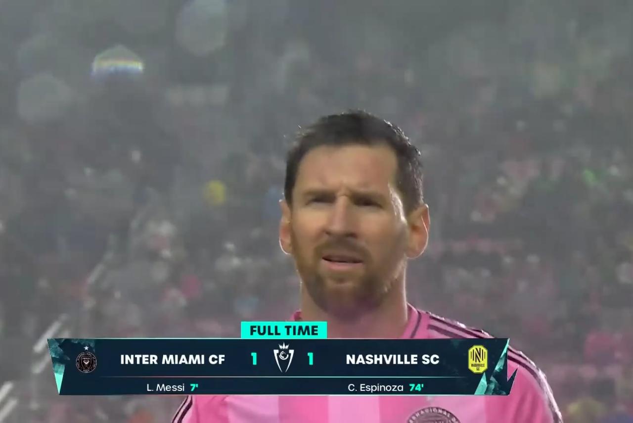 个人里程碑变成了球队开门黑！梅西打入个人职业生涯第900球！迈阿密国际主场1-