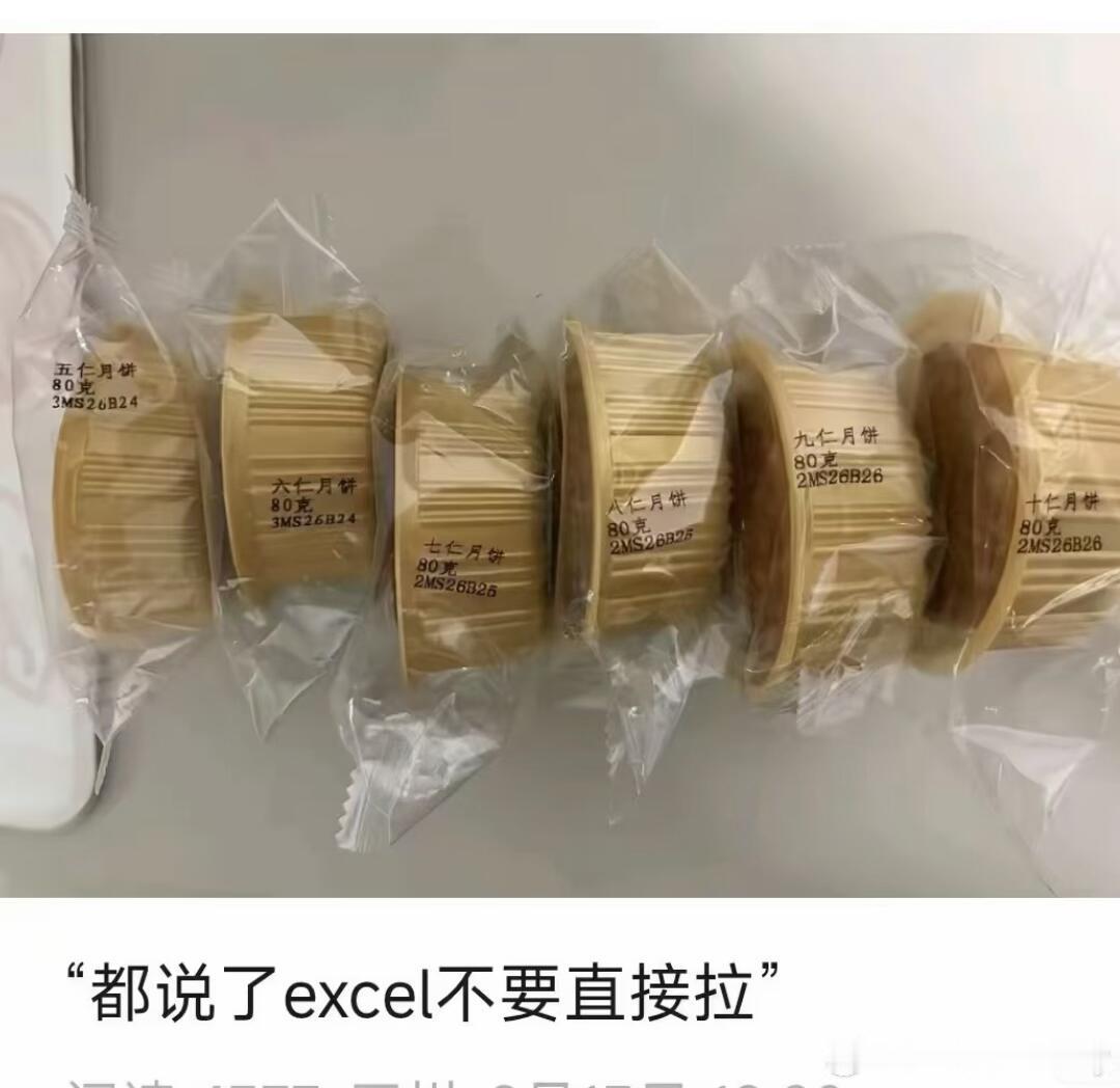 都说了Excel不要直接拉，闯祸了吧？​​​