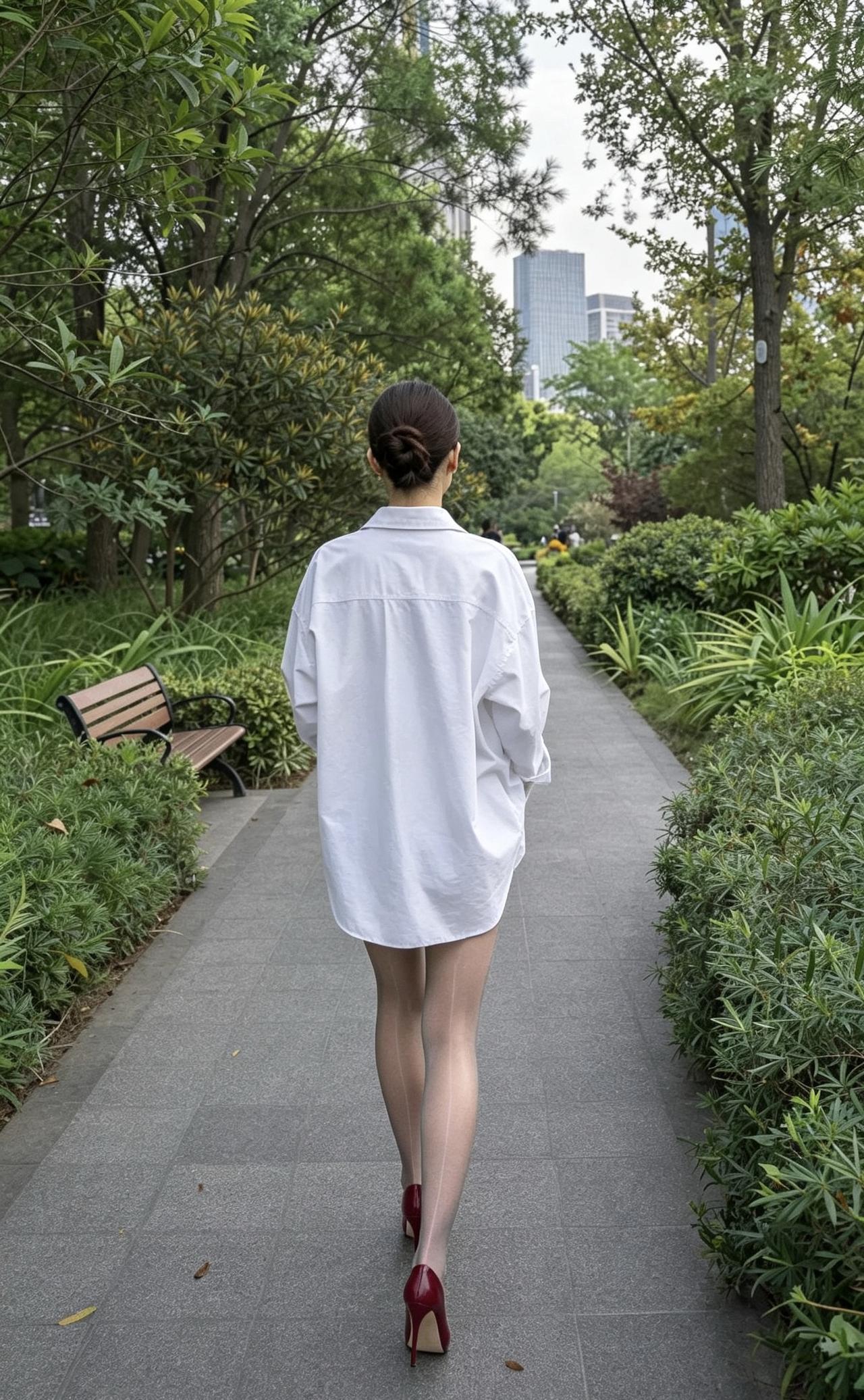少妇背影真美