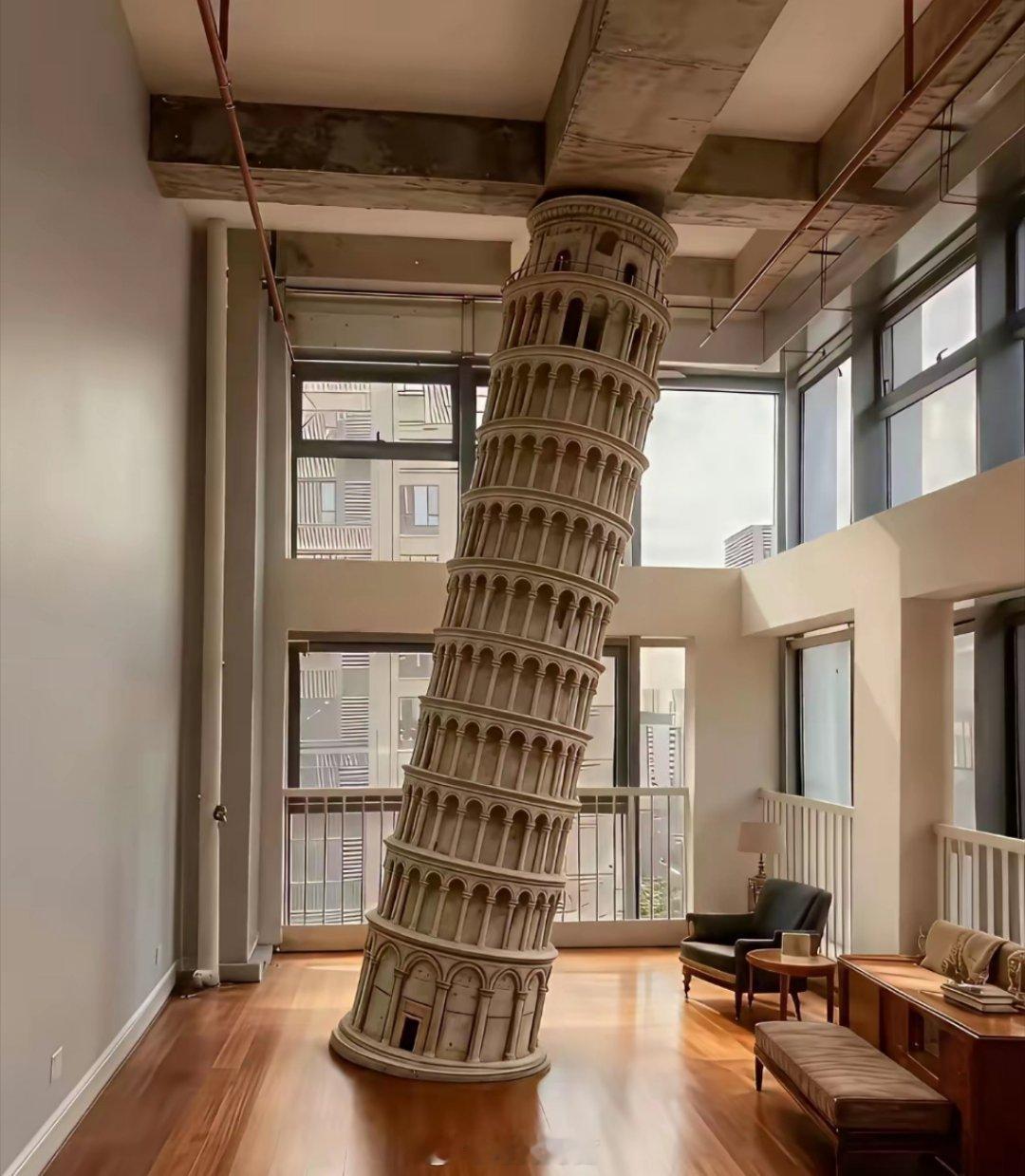 家里装修不小心弄歪了，可以参考这个设计思路吗？要是不住了，还可以开发成旅游景点。