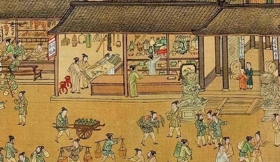 古代没有工厂，那古代城里的大部分人做什么工作，在城里种田吗？北宋景德年间，