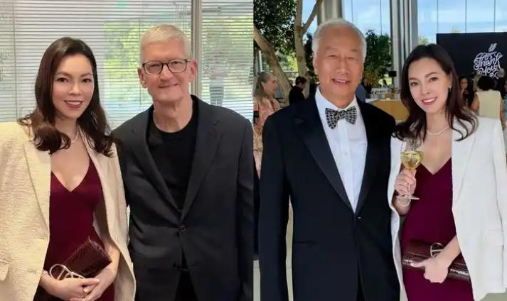 正宫出手了。库克卸任晚宴上，郭台铭与曾馨莹的合影刷屏全网，这是绯闻爆发两个月