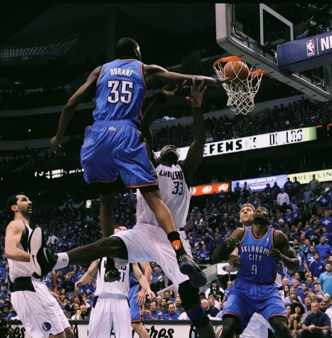 别再说杜兰特弹跳不行了！他绝对是NBA天赋最顶尖球员，不接受任何反驳！回顾杜