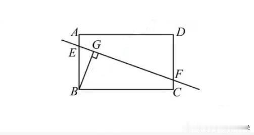 中考数学必刷题，几何题：如图所示，在矩形ABCD中，BC=2√3，AB=2，动