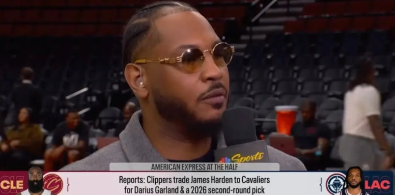 安东尼：骑士在赛季这个时间点得到哈登，会立刻提升整支球队。不仅是核心球员，连轮换