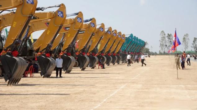 柬埔寨德崇扶南运河又开工了！4月11日，柬埔寨史上最大基建工程德崇扶南运河再