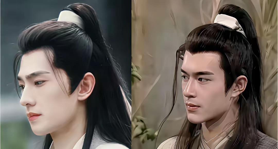 古装天花板我选杨洋古天乐的眉骨更外扩一些显得刚毅而杨洋眉骨会圆润一些有