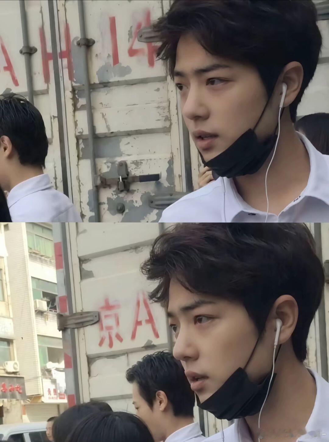 肖战方也许时期肉嘟嘟的萌鼠了