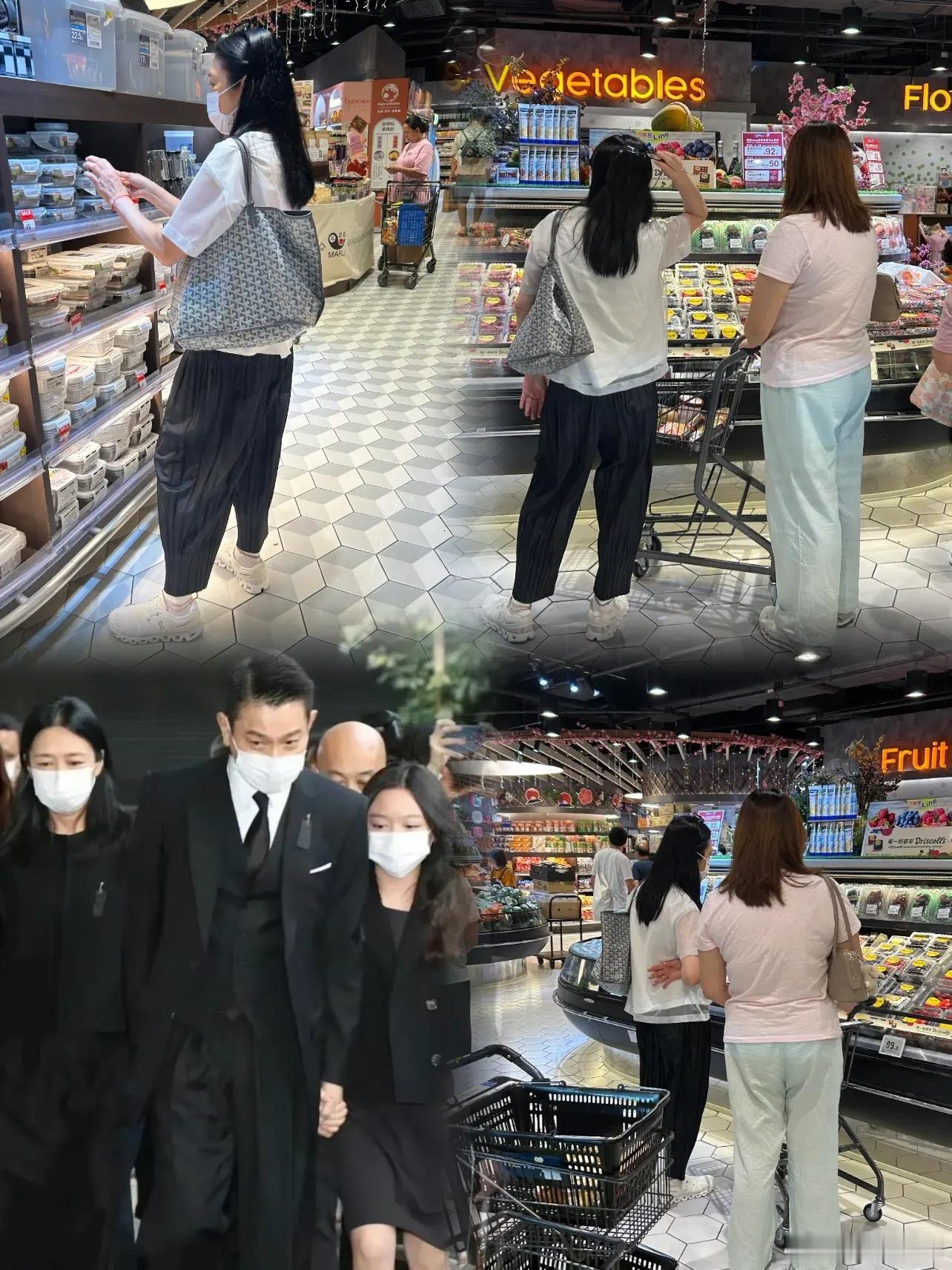 刘德华妻子60岁状态近日，有网友在超市偶遇刘德华妻子朱丽倩，并分享了现场观感，引
