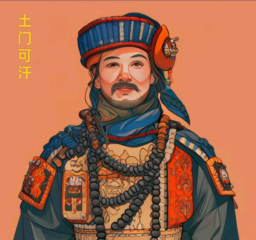 土门可汗（TumenQaghan），又名阿史那土门，是突厥历史上的重要人物，是