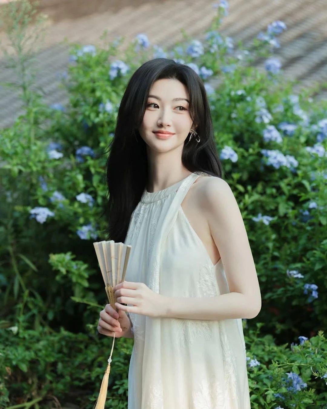 景甜 白衣仙子