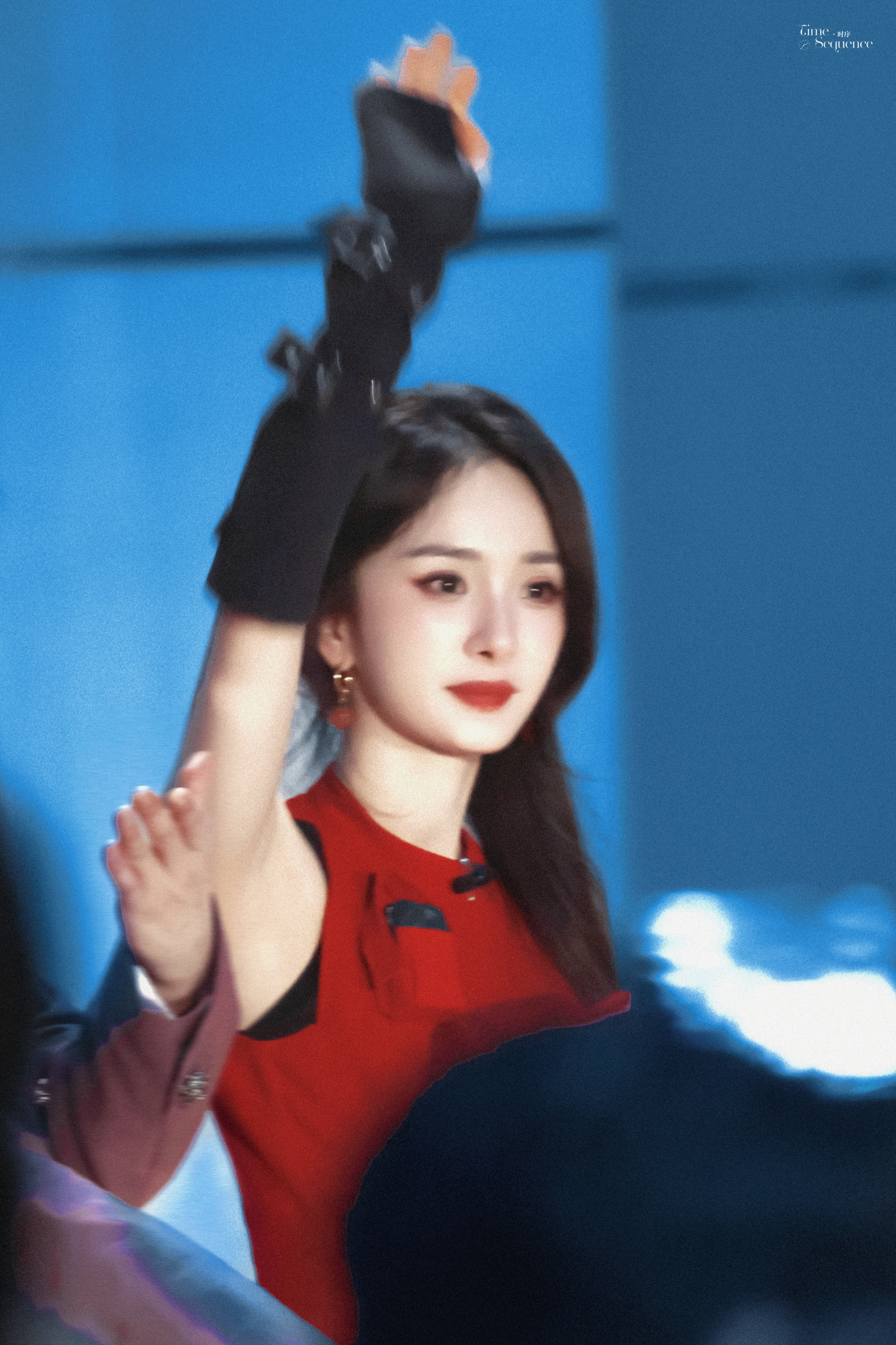 杨幂被叫妈咪的反应杨幂在复制粘贴的时代，你是手写的诗