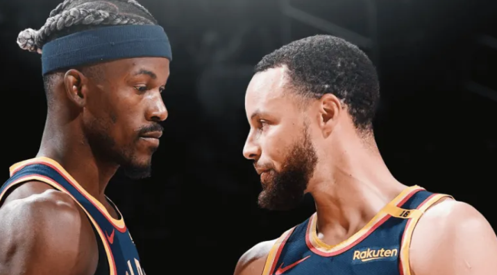 NBA常规赛，勇士主场111-124不敌老鹰。数据统计显示，自从巴特勒加盟勇士