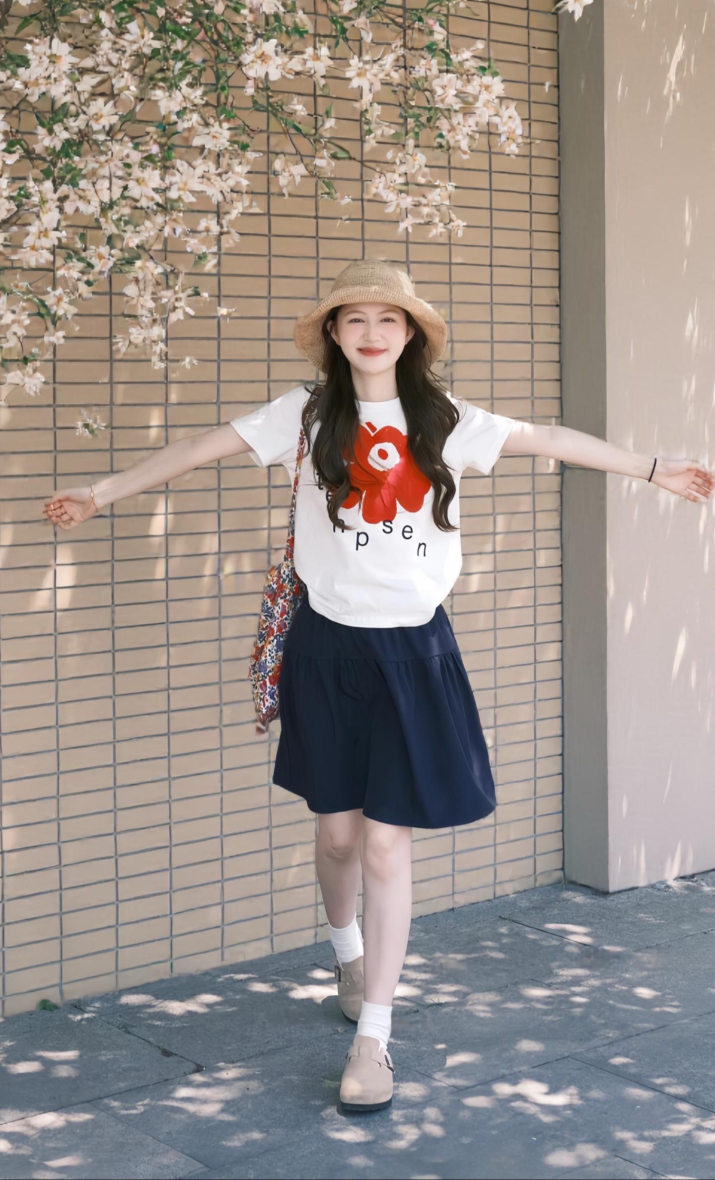 韩系穿搭 简约穿搭 小个子显高显瘦穿搭 夏天该有的样子 夏季新款