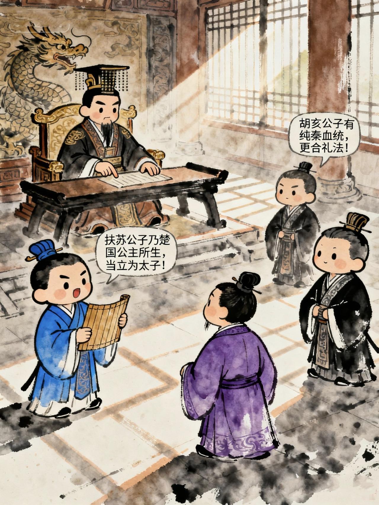 为什么扶苏接到胡亥的假圣旨，那么草率地自行了断？你是不是也纳闷？扶苏身为大秦太