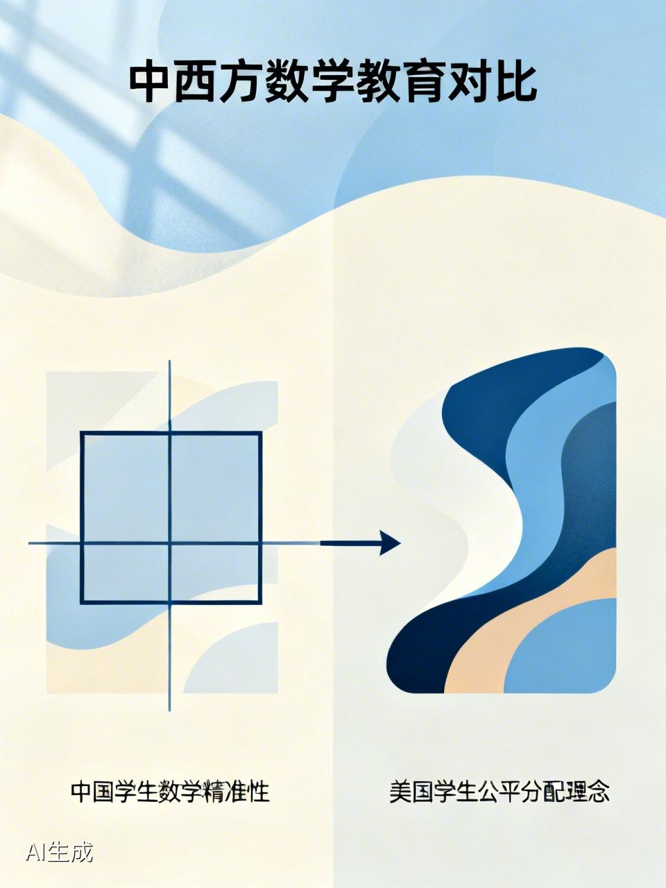 中国学生数学好，今早刷到一个移民学生家长说的体会。他的孩子上小学，他说比如分蛋