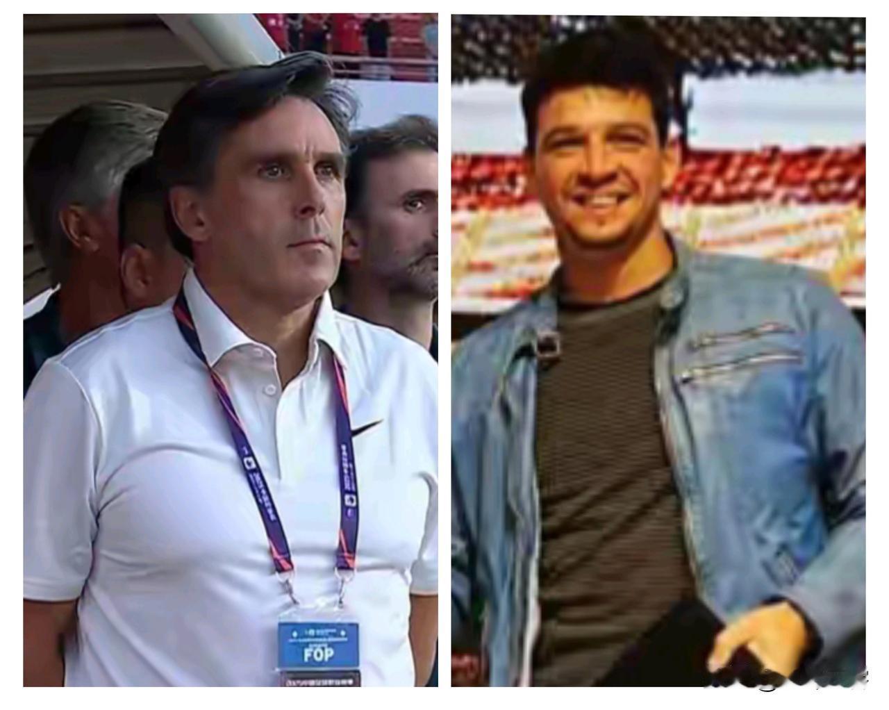 没想到拉莫斯和河南队历史第一射手竟然有师生之谊，两人相隔18年殊途同归莫非这也算