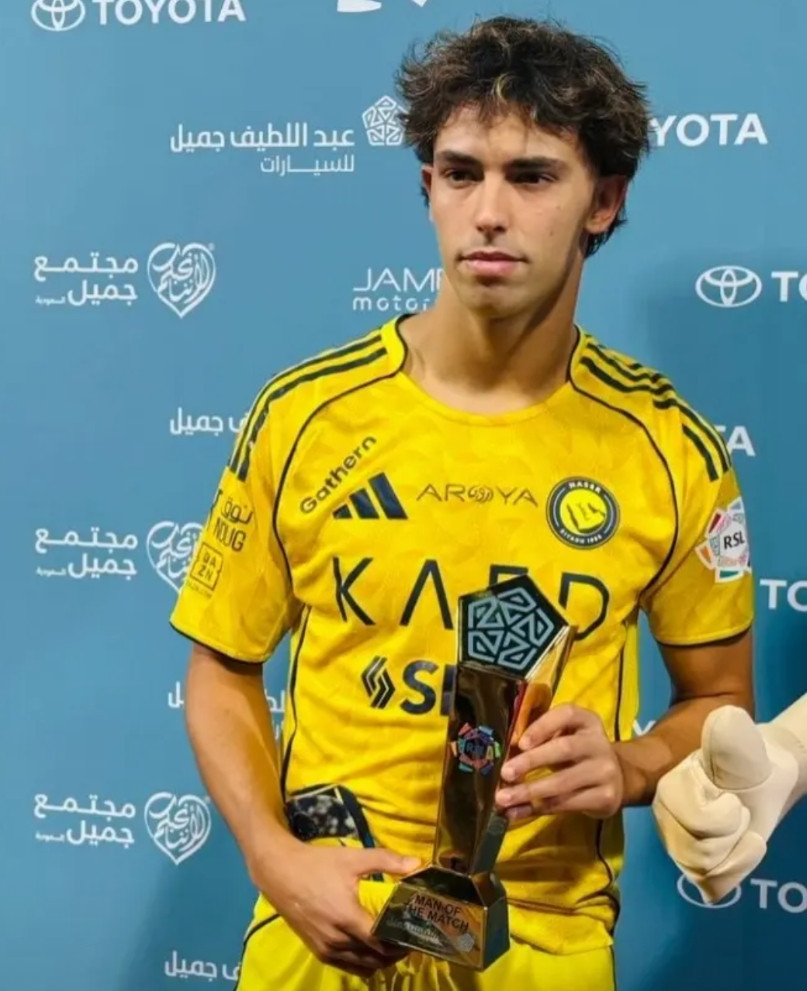 又是全场最佳MVP，菲利克斯成为了“沙特梅西”!在本轮沙特联赛中，菲利克斯又