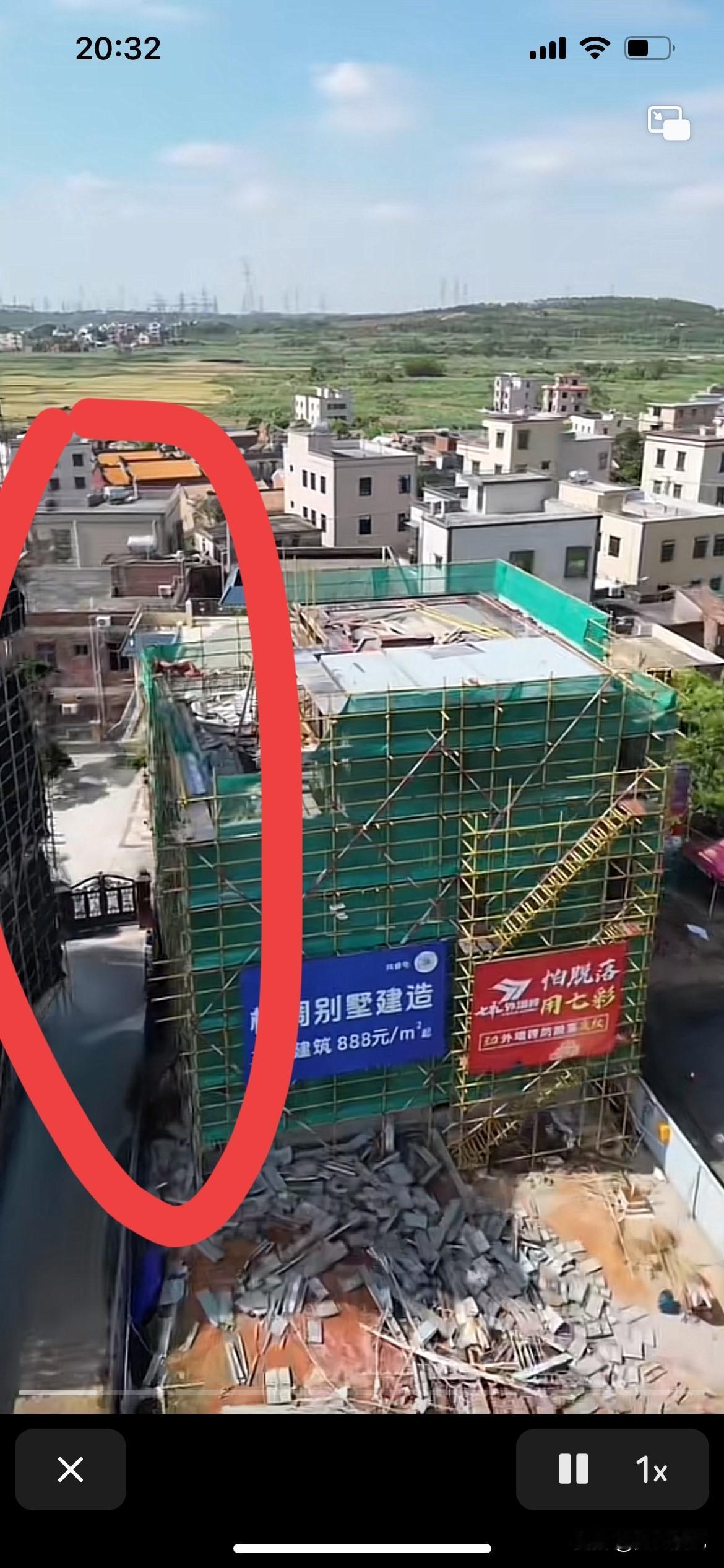 全红婵家建的房子设计失误了，没想到对面邻居的房子建那么高，把自己房子的光线都挡了