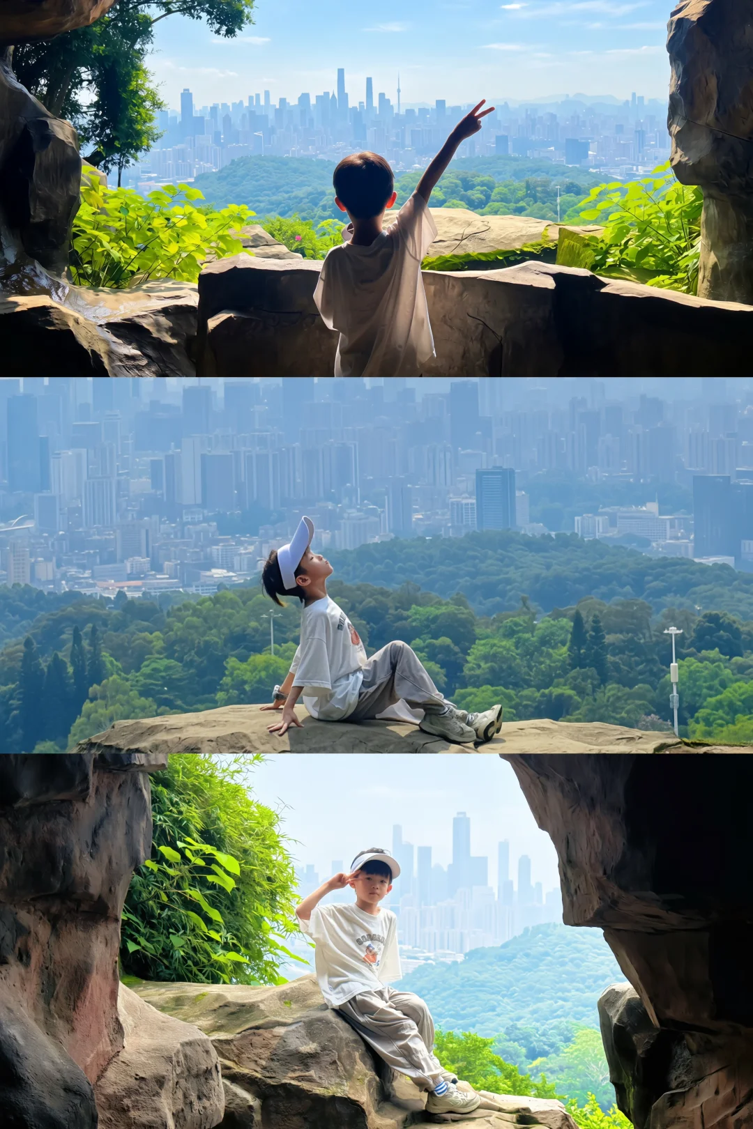 广州白云山“天然画框”亲子打卡攻略⛰️