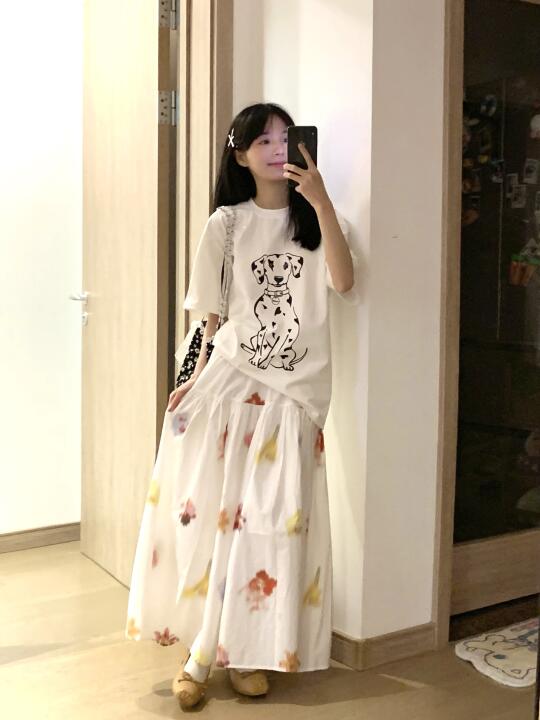 他说我今天好漂亮