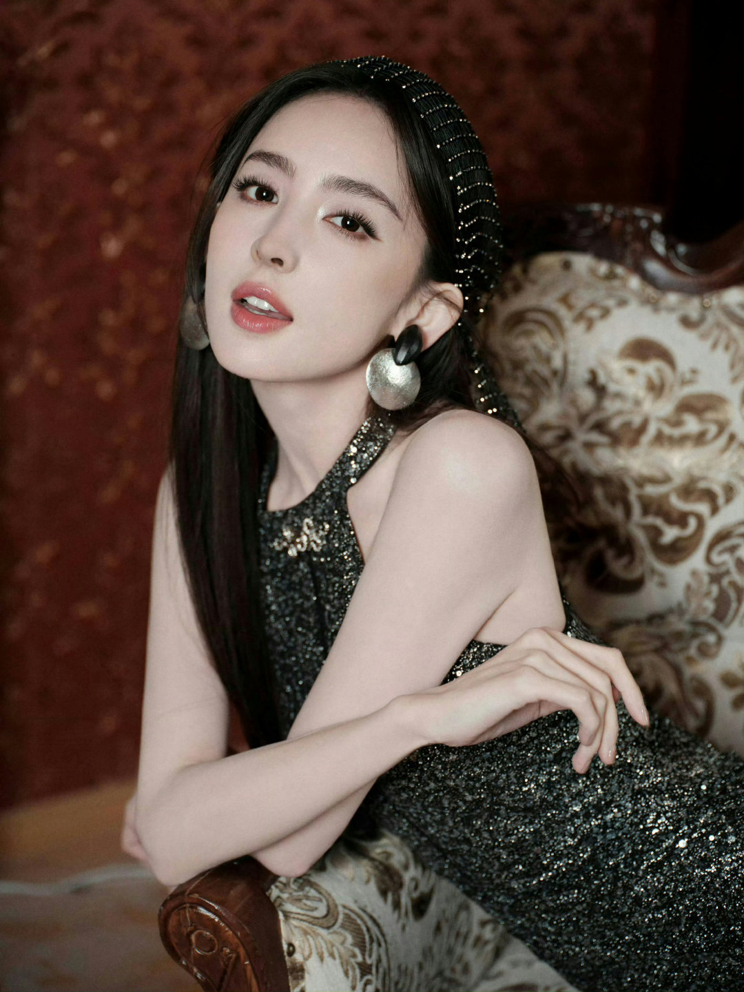 娜扎自拍好喜欢张嘴啊是习惯性动作了吧，心疼ing​