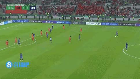 不到20分钟就连丢两球，u23亚洲杯决赛一开始就看得不舒服。反而日本队以60：4