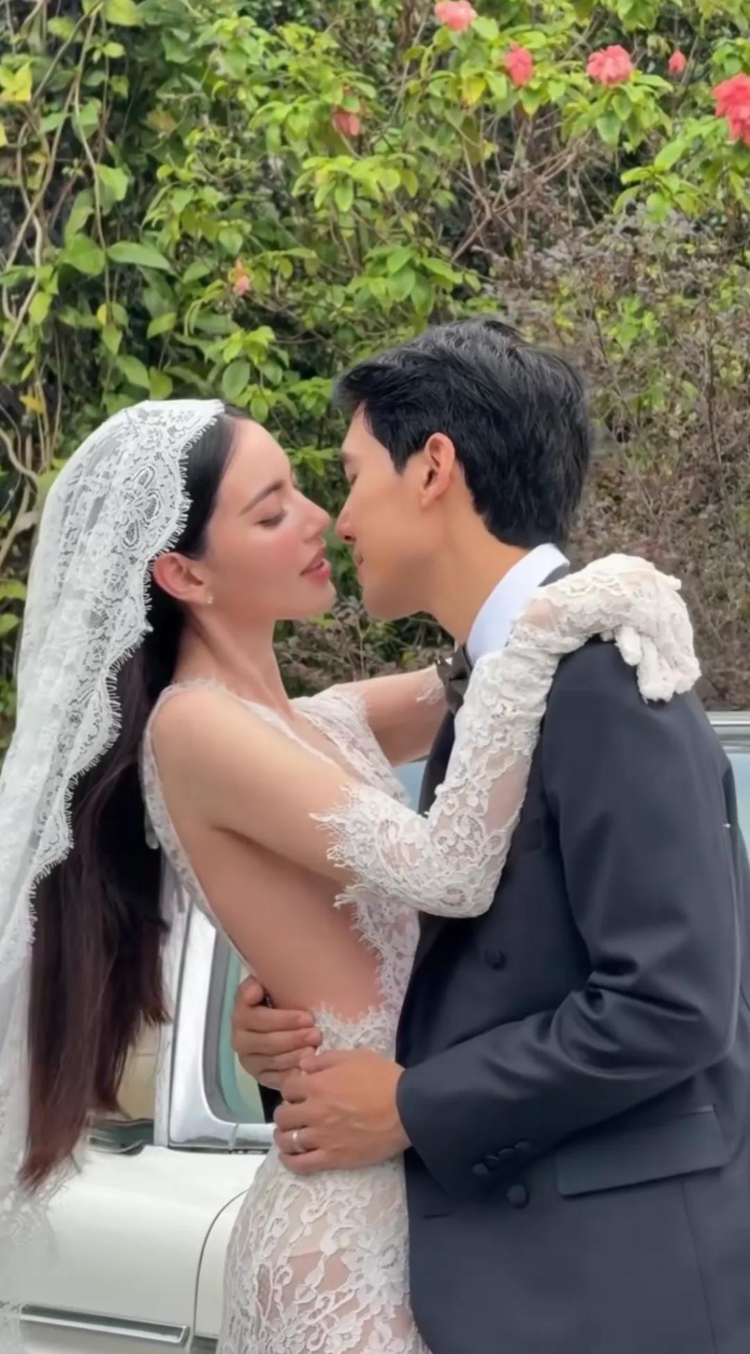 泰国第一美女结婚了，又有多少男人心碎💔