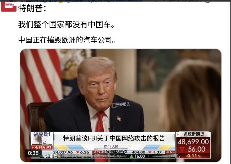 特朗普公然撒谎？特朗普接受福克斯新闻采访——这位前总统对着镜头信誓旦旦，说“我