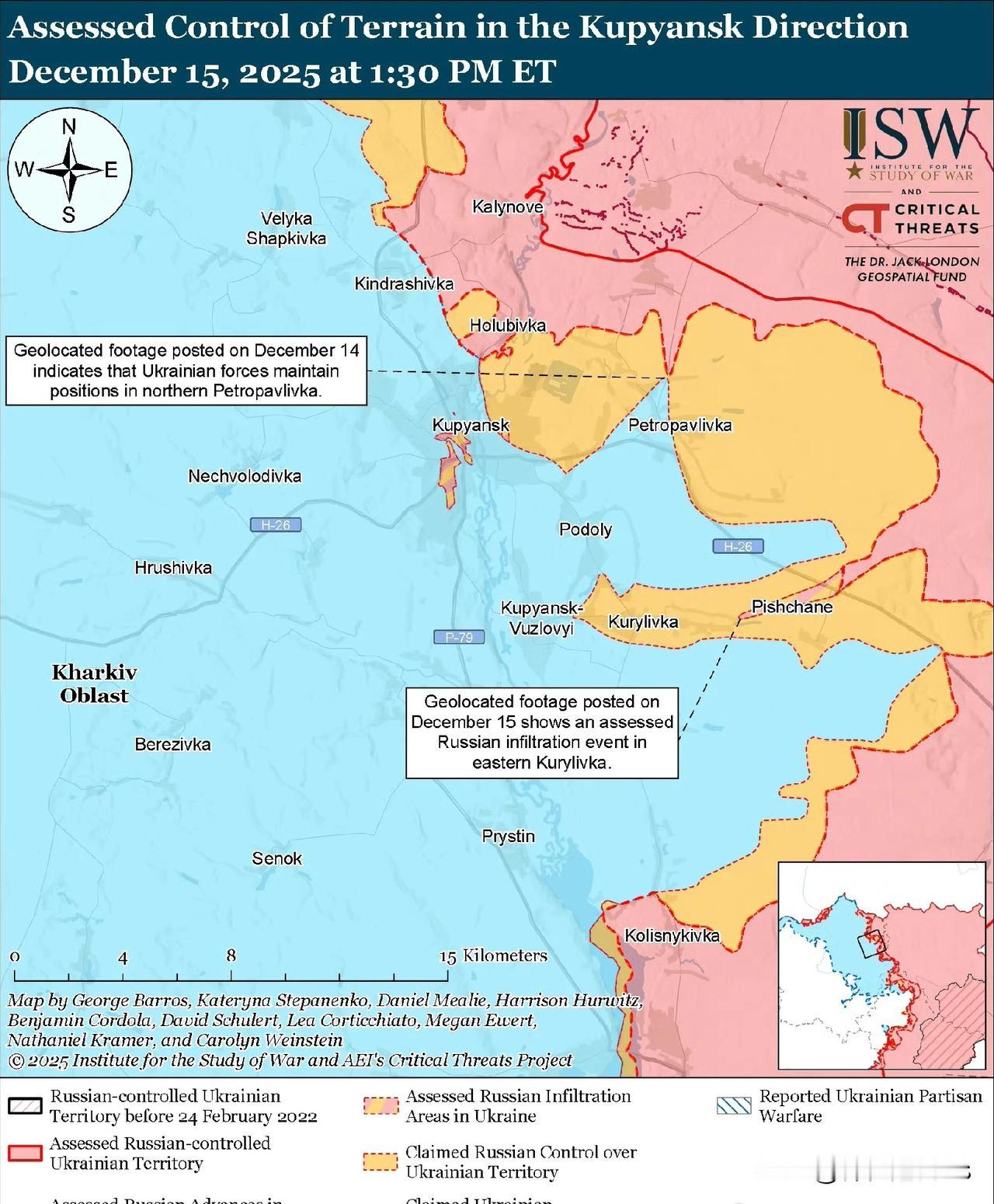 乌克兰军队继续向库皮扬斯克方向发起反击，与此同时，俄罗斯极端民族主义军事博客作者